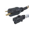 L-COM N520P-L520R-20-1F Power Cord N5-20P-NL5-20R 1 20A New
