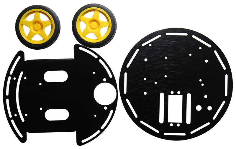 Dfrobot ROB0005 Robotic Kit 2WD Mobile Platform Arduino 55 mm X 48.3 23