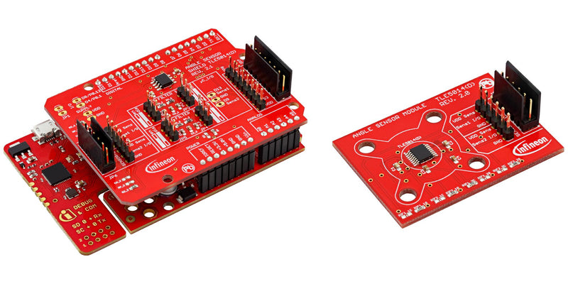 Infineon TLE5014CPSEVALKITTOBO1 TLE5014CPSEVALKITTOBO1 Evaluation Board TLE5014 GMR Based&nbsp;Angle&nbsp;Sensor