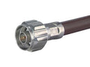 HUBER+SUHNER 11_N-50-7-61/133_NE RF / Coaxial Connector N Straight Plug Crimp 50 ohm Enviroflex 393 RG225/U RG393/U