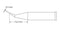 Metcal GT6-CN1505R GT6-CN1505R Soldering Tip Conical/Bent/Reach 0.5 x 15 mm Station