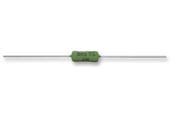 Vishay AC04000001000JAC00 Through Hole Resistor 100 ohm AC Series 4 W &plusmn; 5% Axial Leaded