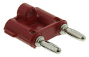 Abbatron HH Smith 1675-102 Dual Test Adapter 15A Screw RED