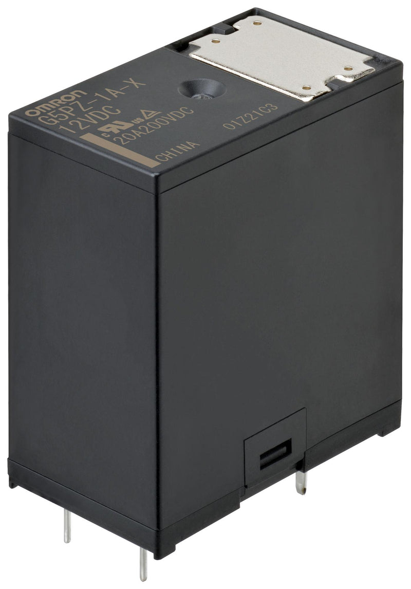 Omron Electronic Components G5PZ-1A-X DC12 BY OMZ G5PZ-1A-X OMZ Power Relay Spst 12VDC 20A THT New