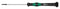 WERA 118010 3.0mm x 80mm Kraftform Micro Round Blade Screwdriver for Slotted Screws