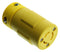 Molex / Woodhead 130141-0053 Power Entry Connector Industrial Electrical AC 15 A Yellow Nylon (Polyamide) Body 125 V