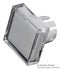 EAO 51-953.7 Lens Raised Square Transparent 51 Series