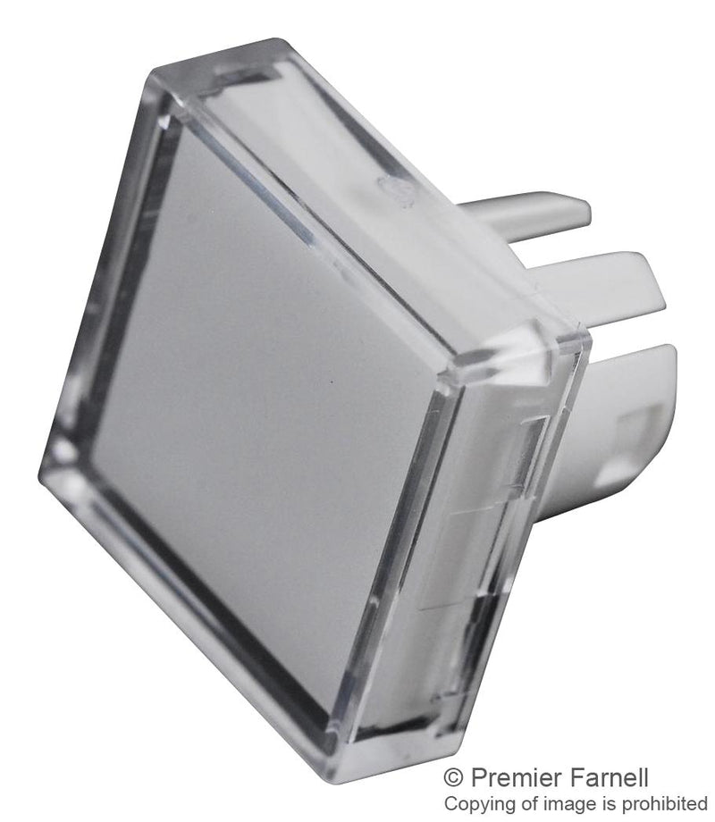 EAO 51-953.7 Lens Raised Square Transparent 51 Series