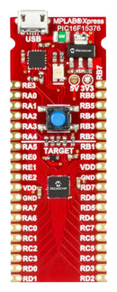 Microchip DM164143 Development Board PIC16F15376 MCU Mplab Xpress 40 I/O Pins