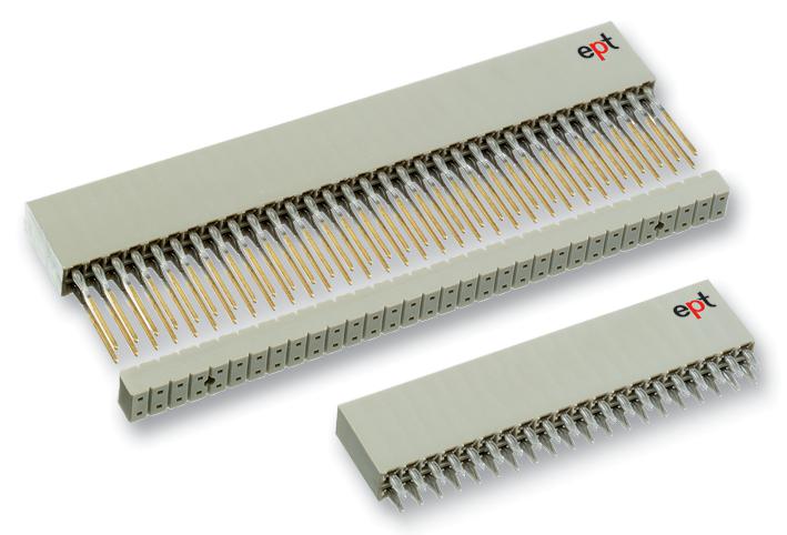 EPT 962-60206-12 Board-To-Board Connector CL2 2.54 mm 40 Contacts Receptacle Varpol Series Press Fit 2 Rows