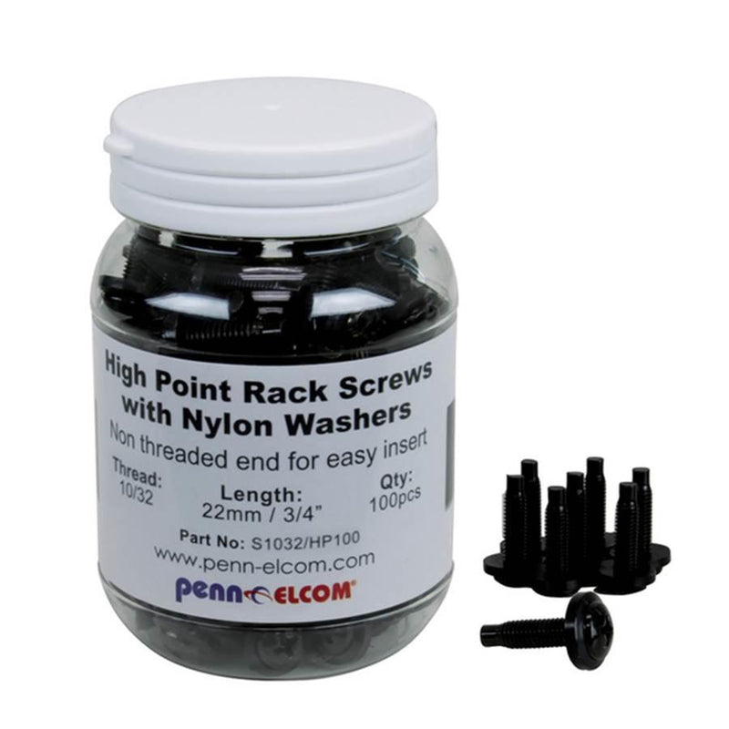 Penn Elcom S1032/HP100 19&quot; Rack Screws