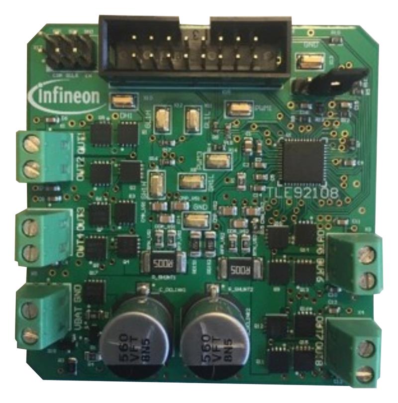 Infineon TLE9210823QXAPPKITTOBO1 Evaluation Board MULTI-MOSFET Driver