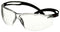3M SF501AF-BLK SF501AF-BLK Glasses Anti-Fog / Anti-Scratch Amber Lens Black Frame Scotchgard Securefit 500 Series