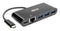 TRIPP-LITE U460-003-3AGB-C USB HUB W/LAN & PD 5-PORT BUS Powered