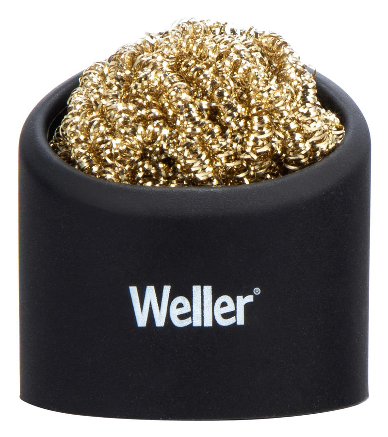 Weller WLACCBSH-02 Brass Tip Wire Sponge Cleaner W/ Holder Soldering Iron