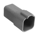 Bulgin Limited PX0106P06GY PX0106P06GY Automotive Connector PX0 Series Straight Receptacle 6 Contacts