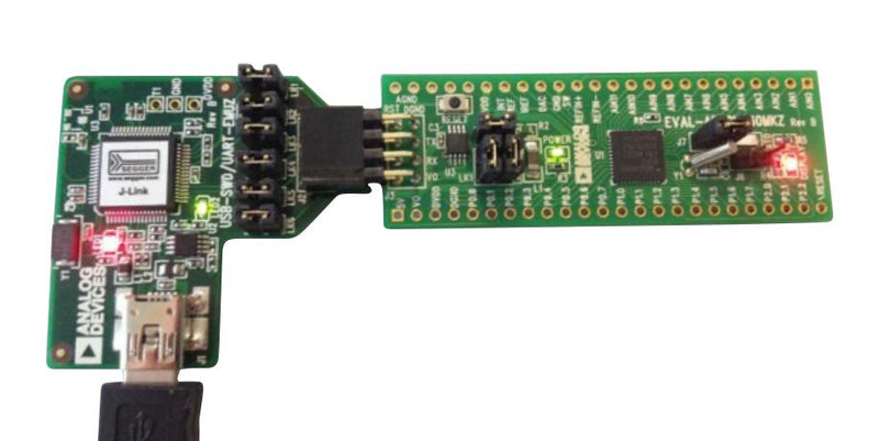 Analog Devices EVAL-ADUCM360QSPZ Evaluation Board ADuCM360BCPZ128 Microcontroller Dual ADC