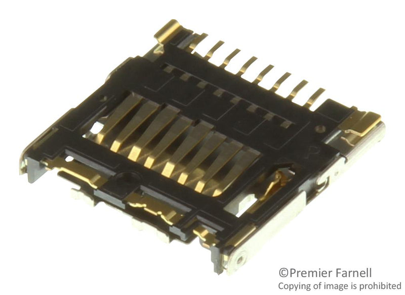 HIROSE(HRS) DM3CS-SF DM3CS-SF Memory Card Connector Microsd Hinged 8 Contacts Copper Alloy Gold Plated DM3