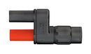 Staubli 67.9536-21 Connector Adapter BNC Coaxial 1 Ways Plug Banana - 4mm 2 Receptacle