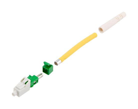 L-COM FOC-LCASM0120-GR0U0 FOC-LCASM0120-GR0U0 Fiber Optic Conn LC Simplex 2MM