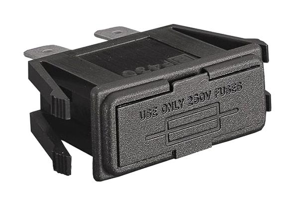 Bulgin Limited FX0430/48 Cartridge Fuse Holder 1 5mm x 20mm 10 A 250 V Quick Connect