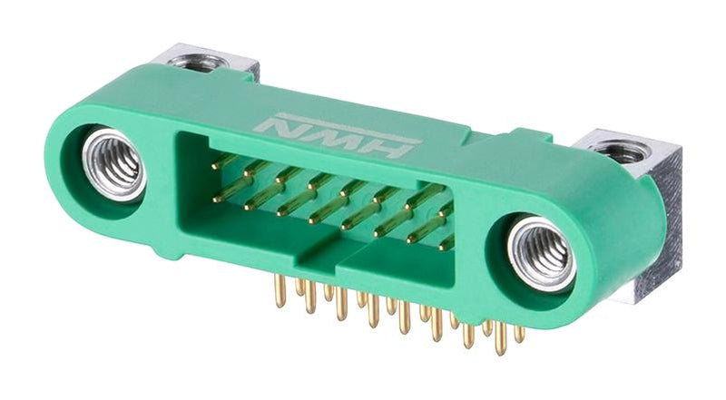 Harwin G125-MH11605M4P Pin Header R/A Wire-to-Board 1.25 mm 2 Rows 16 Contacts Through Hole Right Angle