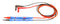 Mueller Electric BU-P5519A. Test Lead Set Tip Probe 4mm Right Angle Banana Plug Shrouded 1 kV 10 A Black Red 1.2 m