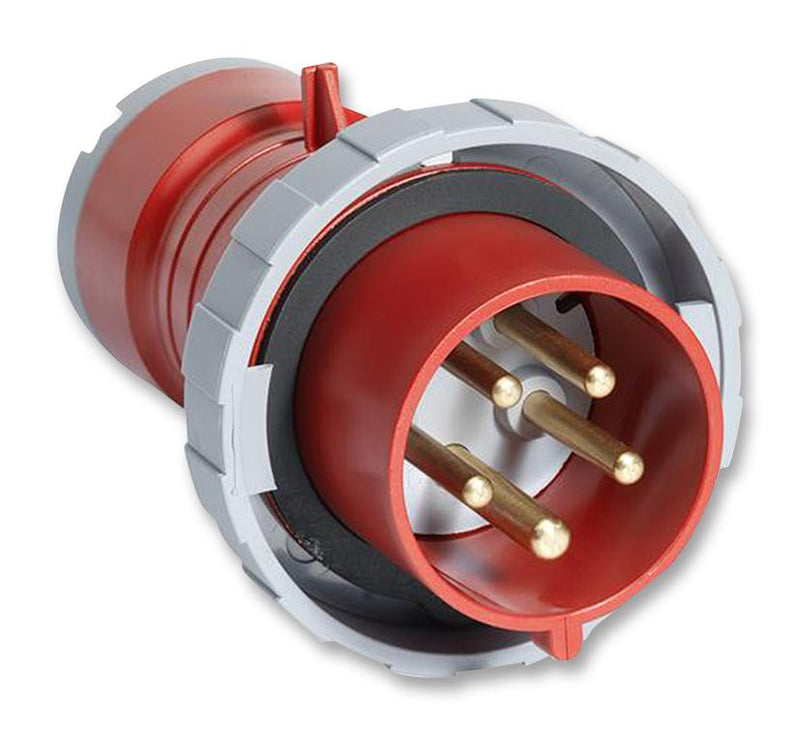 ABB 432P6W Pin & Sleeve Connector, 32 A, 415 V, Cable Mount, Red