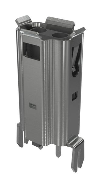 Amphenol Communications Solutions MSPE-J2L0-E00 Modular Connector SPE Jack 1 x (Port) 2 Contacts IP20 Panel Mount Through Hole