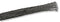 PRO Power PP1/4-80 Sleeving Expandable Braided PE (Polyester) Grey / Black 6 mm 100 m 328 ft