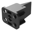 Amphenol SINE/TUCHEL AWP-4SB AWP-4SB Wedgelock Black Thermoplastic 4POS