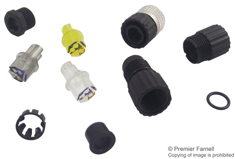 HIRSCHMANN ELKA 4008V Circular Connector, E Series M8, 4 Contacts