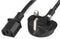 Volex 152610/4 152610/4 Mains Power Cord With Fuse Plug UK to IEC 60320 C13 2 m 5 A Black - 152610
