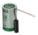 Saft LSP 33600-20F Battery 3.6 V D Lithium Thionyl Chloride 17 Ah Wire Leads