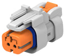 TE Connectivity 2320920-4 Automotive Housing Plug 2POS KEY D
