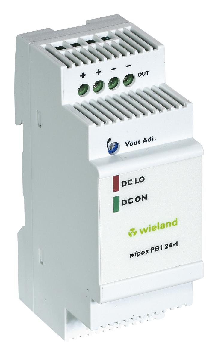 Wieland Electric 81.000.6310.0 Power Supply AC-DC 24V 1A