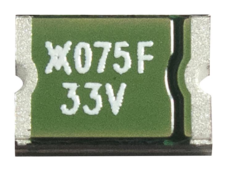 Littelfuse MINISMDC075F/33-2 Pptc Resettable Fuse SMD Polyswitch Minismdc Series 750 mA 1.6 A 33 VDC -40 &deg;C