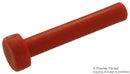 Stepn Components MS27488-8-3 Sealing Plug Size 8 RED FEP