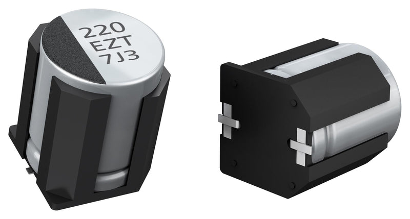 Panasonic EEHZT1E331V Hybrid Aluminium Electrolytic Capacitor 330 &Acirc;&micro;F &plusmn; 20% 25 V Radial Can - SMD 0.016 ohm