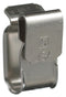 Panduit MEC100-2PV-C MEC100-2PV-C Fastener Edge Mount Wire Clip Stainless Steel Silver 9.7 mm