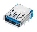 Wurth Elektronik 632121300001 USB Connector Type A 3.1 Receptacle 9 Ways Through Hole Mount Horizontal