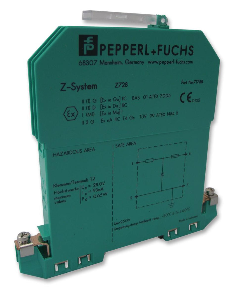 PEPPERL+FUCHS Z728 ZENER BARRIER