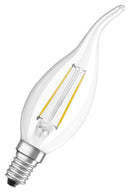 Ledvance 4058075436640 LED Light Bulb Filament Candle E14 Warm White 2700 K Not Dimmable 300&deg; New