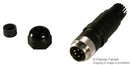 Brad 130017-0029 Sensor Connector Mini-Change 130017 Series Plug 5 Contacts Screw Pin Straight Cable Mount