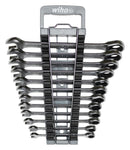 Wiha 44665 Spanner Set Ring Ratchet Open-End 13 Piece New
