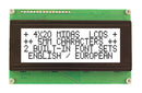 Midas MC42005A6WK-FPTLW-V2 Alphanumeric LCD 20 x 4 Black on White 5V Parallel English Euro Transflective