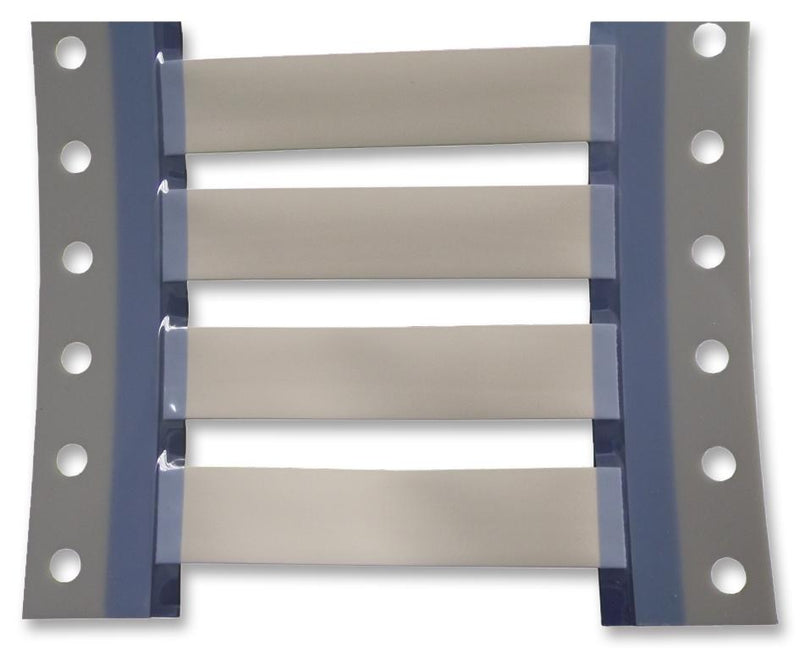 RAYCHEM - TE CONNECTIVITY TMS-SCE-1/4-2.0-9 Wire Marker, TMS SCE Thin Wall, Heat Shrinkable Sleeve, PO (Polyolefin), White, 6.35mm x 50mm