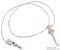 POMONA EM3782-36-9# TEST LEAD, WHITE, 914.5 MM, 60V, 5A