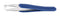 IDEAL-TEK 15AGW.C.DR.1 ESD TWEEZER, BENT/FLAT, 115MM