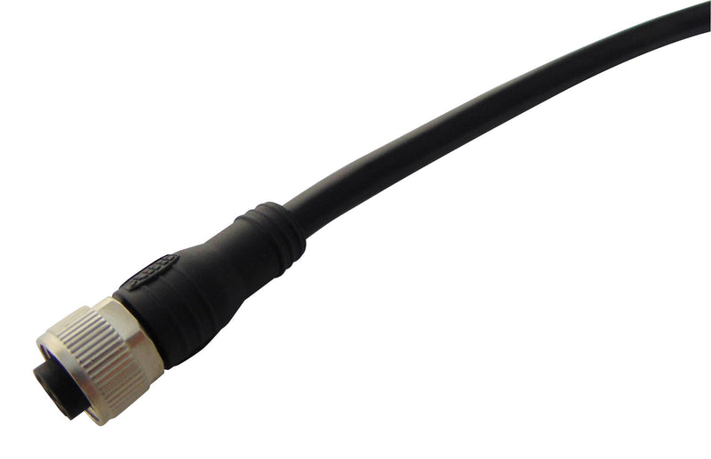 ABB - Jokab 2TLA020056R2100 2TLA020056R2100 Sensor Cable Black M12 Plug Receptacle 5 Positions 3 m 9.8 ft